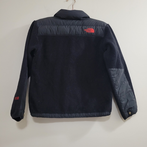The north face TNF 550 down filled sweater jacket M - Picture 2 of 5